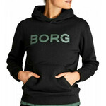 Ženski sportski pulover Björn Borg Hood W BB Logo - black beauty