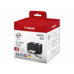 Canon PGI-1500XL tinta black & color/crna (black)/ljubičasta (magenta)/plava (cyan)/žuta (yellow), 12ml/18ml/34.7ml/70.7ml, zamjenska