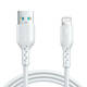 Kabel za punjenje bljeskalice USB na Lightning Joyroom SA26-AL3/ 3A / 1m (bijeli)