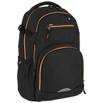 Spirit: Stringer crna-narančasta školska torba, ruksak