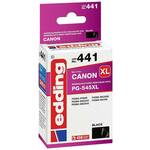 edding uložak za pisač EDD-441 zamjenjuje Canon PG-545XL - crni - sadržaj: 15 ml Edding patrona tinte zamijenjen Canon PG-545XL kompatibilan crn EDD-441 18-441