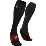 Compressport Full Socks Recovery Black 4M Čarape za trčanje
