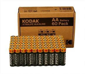 Kodak Xtralife alkalna AA baterija (60 pakiranja)