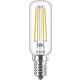 Philips LED klasična svjetiljka T25L, svjetiljka za hladnjak, zamjenjuje 40 W, toplo bijela, 470 lumena, staklo, oblik žarulje Philips Lighting 78335800 LED Energetska učinkovitost 2021 F (A - G) 4.5 W = 40 W (Ø x D) 25 mm x 25 mm 1 St.