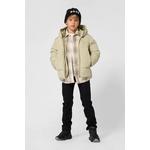 BOSS slim fit traperice za djecu crna J53357.114.150