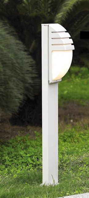 ITALUX 5161-1/100 ALU | Decora-IT Italux podna svjetiljka 100cm 1x E27 IP44 bijelo
