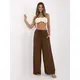 Trousers-MI-SP-25734.78-brown smeđa MI-SP-25734.78/brązowy