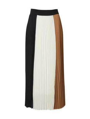 BOSS Black Suknja 'Viconica' svijetlosmeđa / crna / bijela