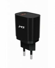 Kućni punjač za mobitel MS POWER Z301 QC 3.0 Europlug 220V na USB (Ž) 18W crni