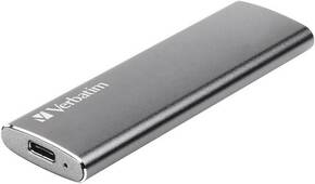 Verbatim Vx500 120 GB vanjski ssd tvrdi disk USB 3.2 gen. 2 (USB 3.1) svemirsko-siva 47441
