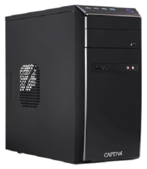 Captiva Power Starter PC I74 492 Intel Core i5 10400 8GB RAM 250GB SSD UHD Grafik H510 Windows 11 Pro