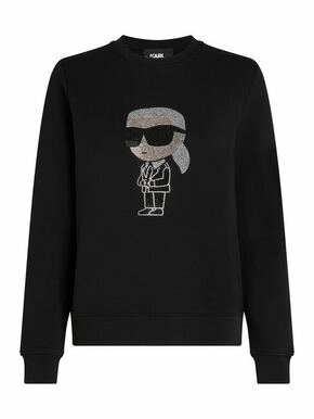 Karl Lagerfeld Sweater majica zlatna / crna / srebro