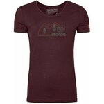 Ortovox 140 Cool Vintage Badge T-Shirt W Winetasting XL Majica na otvorenom