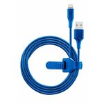 Cellularline kabel Cosmic Lightning 120 cm plavi
