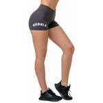 Nebbia Classic Hero High-Waist Shorts Marron XS Fitness hlače