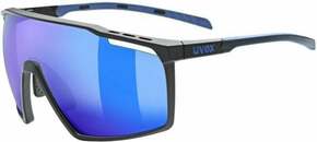 UVEX MTN Perform Black/Blue Matt/Mirror Blue Biciklističke naočale