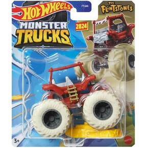 Hot Wheels: Monster Trucks - Flintstones čudovišni auto 1/64 - Mattel