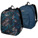 Školski ruksak, TARGET, Twin Geometric Blue