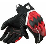 Rev'it! Gloves Veloz Black/Red XL Rukavice