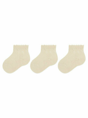 Set od 3 para dječjih visokih čarapa Condor 2.598/4 Linen 0304