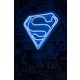 Ukrasna plastična LED rasvjeta, Superman - Blue