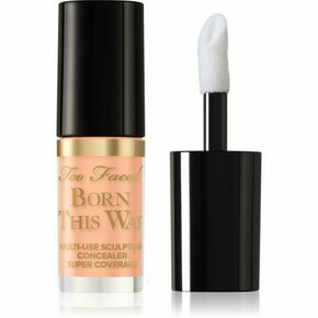 Too Faced Born This Way Super Coverage Multi-Use Concealer Travel Size dugotrajni korektor za punu pokrivenost nijansa Nude 2 ml