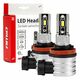 AMiO H-mini H8/H9/H11 LED Headlight žarulje - do 125% više svjetla - 6500KAMiO H-mini H8/H9/H11 LED Headlight bulbs - up to 125% more light - 6500K H8-9-11-HMINI-03333