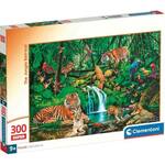 Životinje džungle 300-dijelni Super puzzle - Clementoni