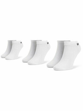 Set od 3 para unisex visokih čarapa Reebok Act Core Low Cut Sock 3p FL5224 White