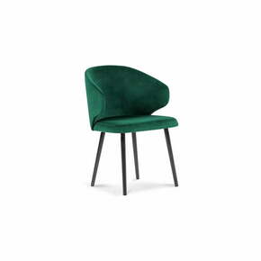 Zelena baršunasta blagovaonska stolica Windsor &amp; Co Sofas Nemesis