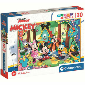 Disney Junior: Mickey Mouse i prijatelji Supercolor puzzle 30kom - Clementoni