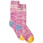 Sealskinz Thwaite Bamboo Mid Length Women's Twisted Sock Pink/Green/Blue/Cream L/XL Biciklistički čarape