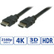 STANDARD HDMI Ultra HD kabel sa mrežom, M/M, v2.0, crni, 2.0m