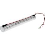 Mexcel NS1800SCH aku-pack 4x Sub-C pogodan za visoke temperature, utikač NiCd 4.8 V 1800