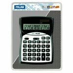 Calculator Milan Black Plastic 18,7 x 13,5 x 2,5 cm
