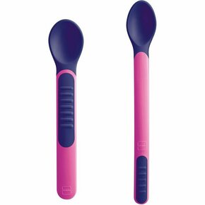 MAM Feeding Spoons &amp; Cover žličica 6m+ Violet 2 kom