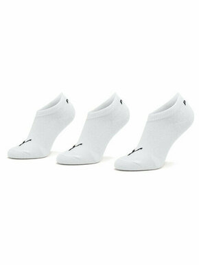 Set od 3 para dječjih niskih čarapa Puma Kids Invisible 3P 907374 White 05
