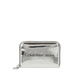 Calvin Klein Jeans Novčanik srebrno siva / crna
