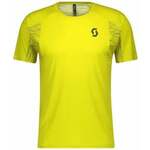Scott Shirt Trail Run Sulphur Yellow/Smoked Green L Majica za trčanje s kratkim rukavom
