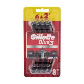 Gillette Blue3 Red britvice za jednokratnu upotrebu 8 kom za muškarce