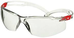 3M SecureFit SF501SGAF-RED zaštitne radne naočale uklj. zaštita protiv zamagljivanja prozirna