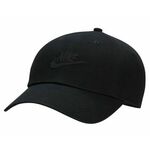 Kapa za tenis Nike Club Unstructured Futura Wash Cap - black/black