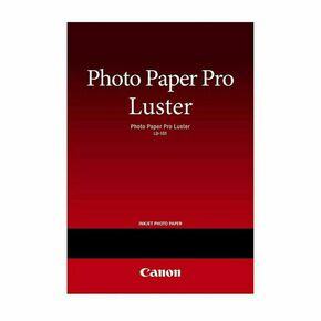 Canon Photo Paper Pro Luster LU-101 32.9x48.3cm A3+ 20 listova foto papir za ispis fotografije Matte 260gsm ISO92 0.26mm 20 sheets LU101A3+ (6211B008AA)