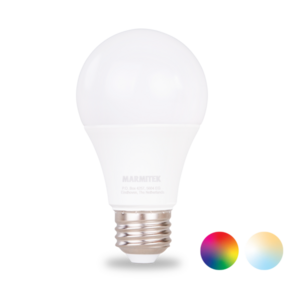 MARMITEK pametna Wi-Fi LED žarulja u boji - E27 | 806 lumena | 9 W = 60 W