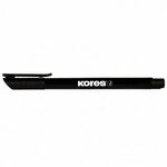 Flomaster Kores, permanent marker OHP, KOR22100, 1 mm, crni