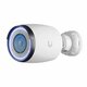Ubiquiti Industrial 4K camera with optical zoom and AI features, White color