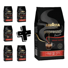 5kg paket + 1kg Lavazza Espresso Barista Gran Crema zrna kave