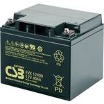 CSB Battery EVX 12400 EVX12400-I1 olovni akumulator 12 V 40 Ah olovno-koprenasti (Š x V x D) 197 x 170 x 165 mm M5 vijčani priključak ciklus postojanosti, bez održavanja, nisko samopražnjenje