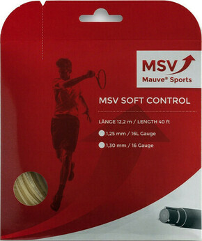Teniska žica MSV Soft Control (12 m) - natural
