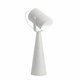 KANLUX 36260 | Larata Kanlux stolna svjetiljka okrugli 43cm sa prekidačem na kablu elementi koji se mogu okretati 1x E27 bijelo